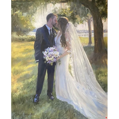 Southern Realism Wedding Painting by Johnna - Thumbnail 15