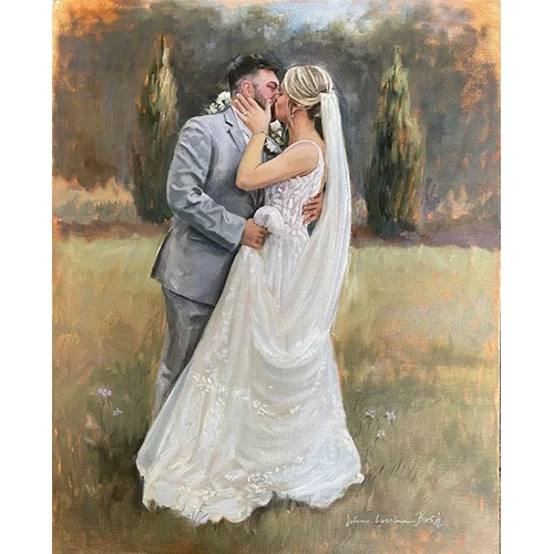 Southern Realism Wedding Painting by Johnna - Thumbnail 7