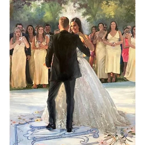 Southern Realism Wedding Painting by Johnna - Thumbnail 16