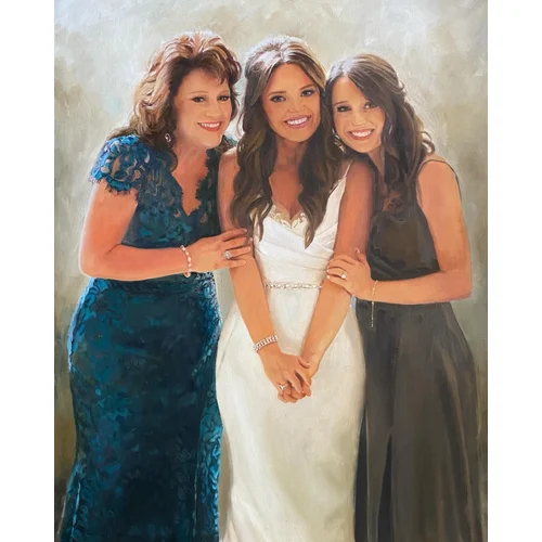 Southern Realism Wedding Painting by Johnna - Thumbnail 5