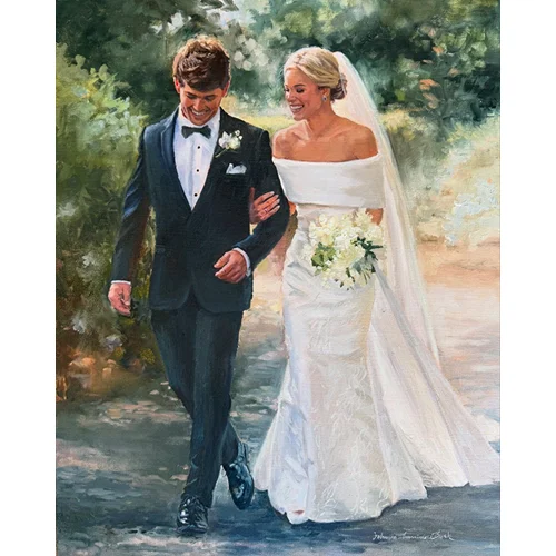 Southern Realism Wedding Painting by Johnna - Thumbnail 8