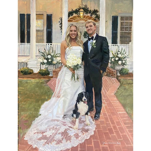Southern Realism Wedding Painting by Johnna - Thumbnail 10