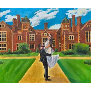 Vibrant Live Wedding Painting by Gagan - Thumbnail 5