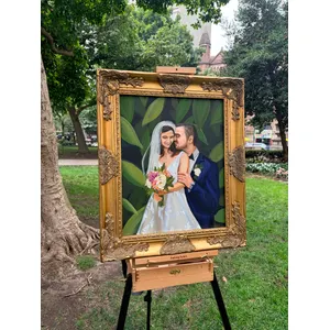 Heirloom-Quality Live Wedding Painting by Rachel - Thumbnail 7