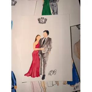 Watercolor Guest Portraits by Melody - Thumbnail 7