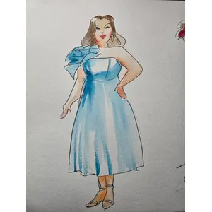 Intimate Watercolor Guest Portraits by Mabel - Thumbnail 8