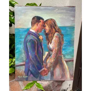 Vibrant Impressionist Wedding Painting by Ryan - Thumbnail 8