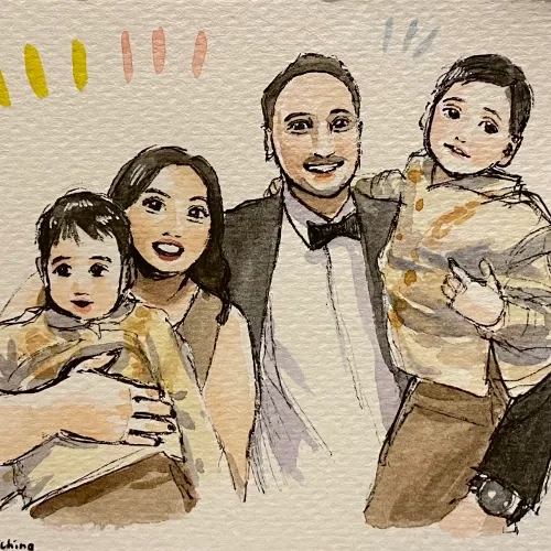 Live Guest Illustrations by Maisy - Thumbnail 4