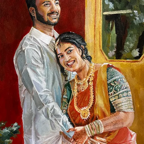 Maisy’s Moments: Personalised Wedding Painting Commission - Thumbnail 7