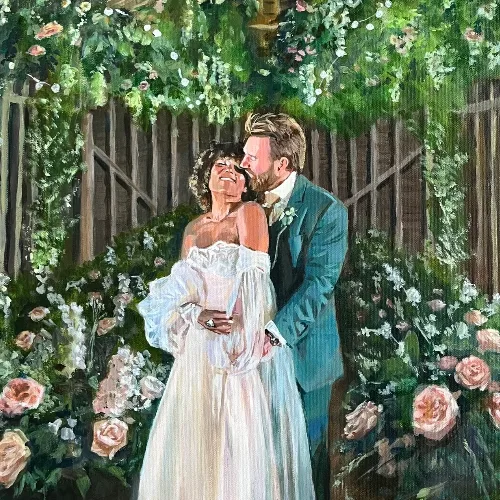 Maisy’s Moments: Personalised Wedding Painting Commission - Thumbnail 6