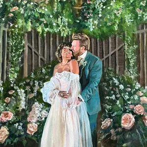 Maisy’s Moments: Personalised Wedding Painting Commission - Thumbnail 6