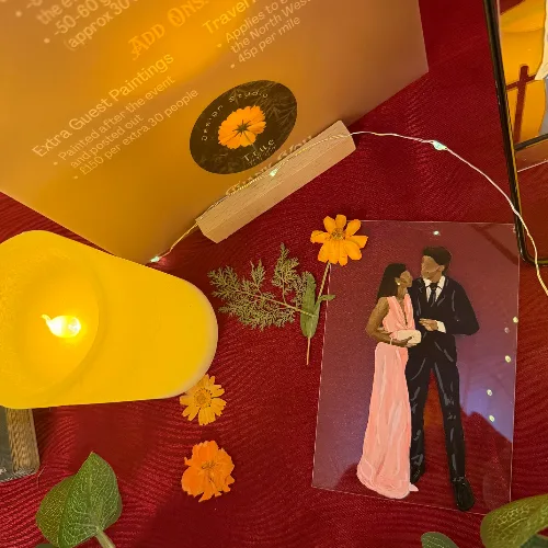 Live Portrait Illustration by Chelsea - Thumbnail 6