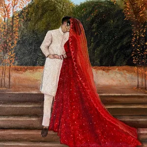 Your Love Story Painted: Live Wedding Painting - Thumbnail 3