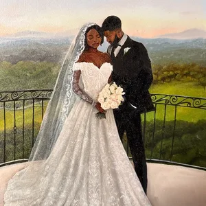 Your Love Story Painted: Live Wedding Painting - Thumbnail 2