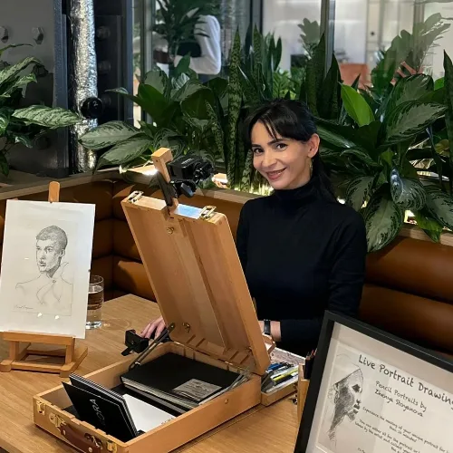 Live Wedding Painting by Zhenya - Thumbnail 6