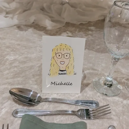 Guest Illustrations + Illustrated Place Settings by Michelle - Thumbnail 26