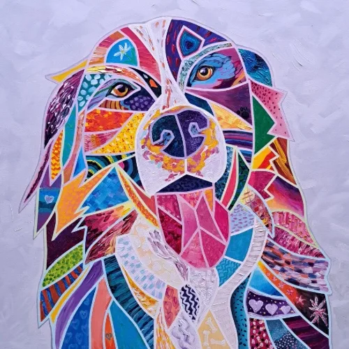 Fine Art Painted Guest Canvas - Collaborative painting experience - Thumbnail 26