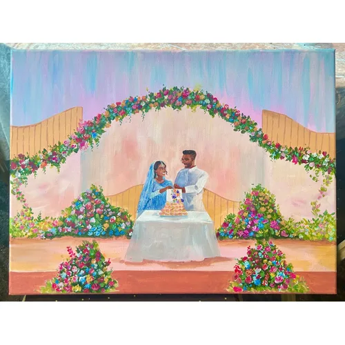 Live Wedding Painting - Thumbnail 5