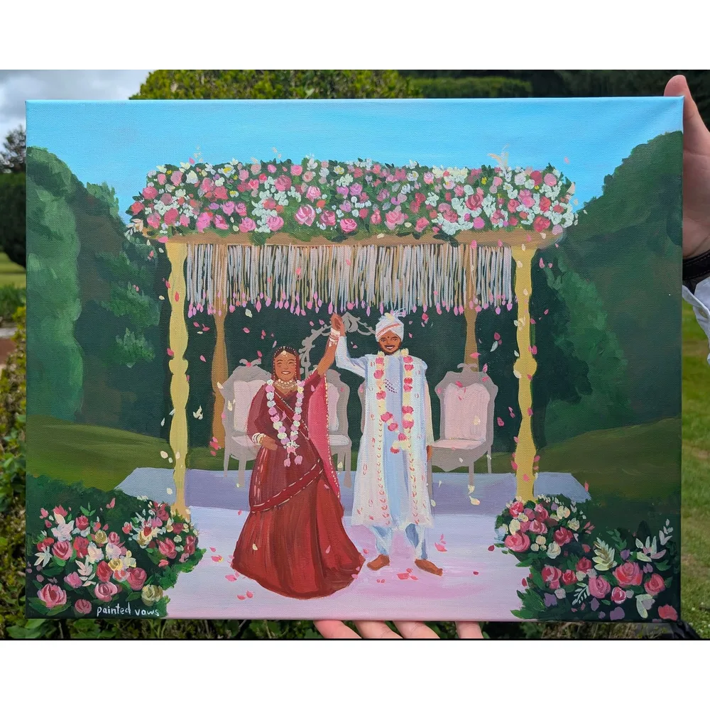 Live Wedding Painting - Image 1