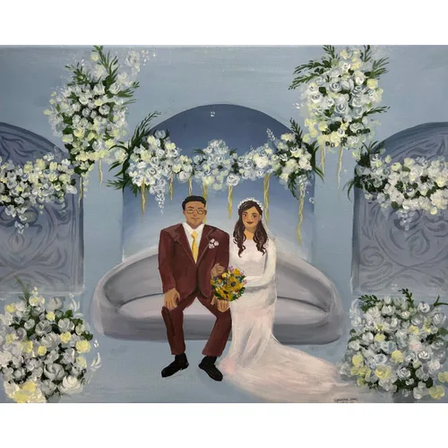 Your Love Story, Painted Live - By Amy - Thumbnail 9