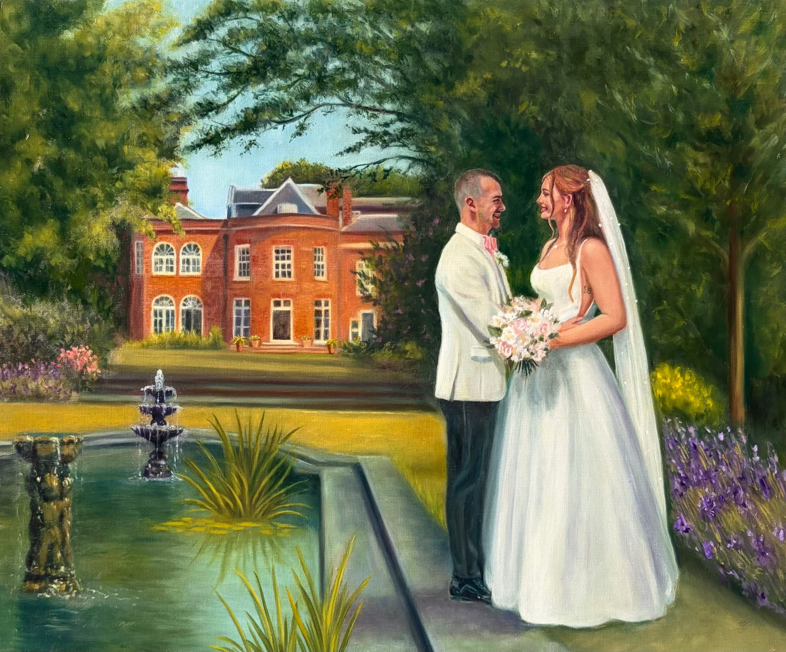 Detailed Oil Painting by Rowan - Image 1