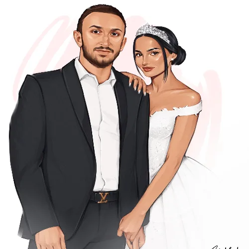 Elegant Custom Digital Portraits and Illustrations - Thumbnail 15