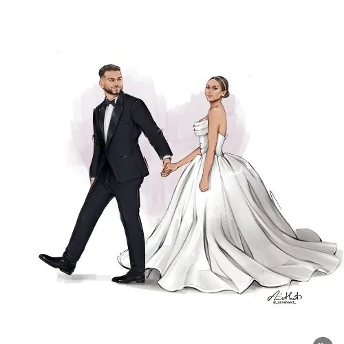 Elegant Custom Digital Portraits and Illustrations - Thumbnail 21