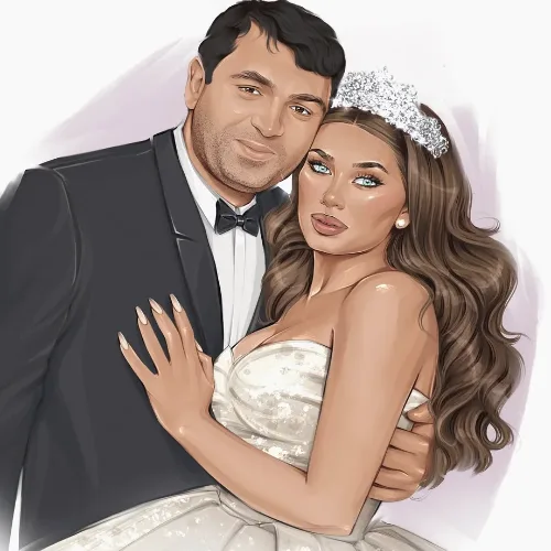 Elegant Custom Digital Portraits and Illustrations - Thumbnail 24