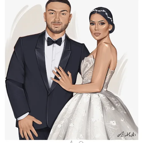 Elegant Custom Digital Portraits and Illustrations - Thumbnail 25