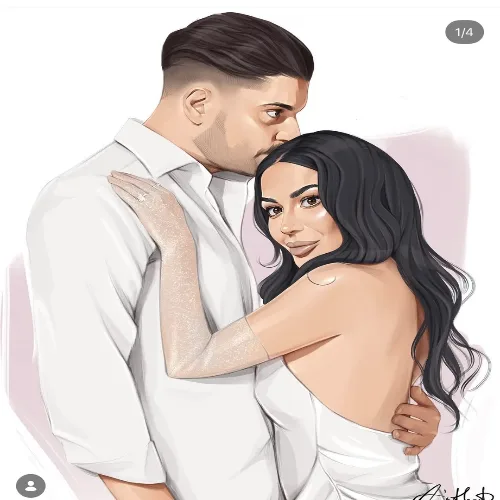 Elegant Custom Digital Portraits and Illustrations - Thumbnail 26