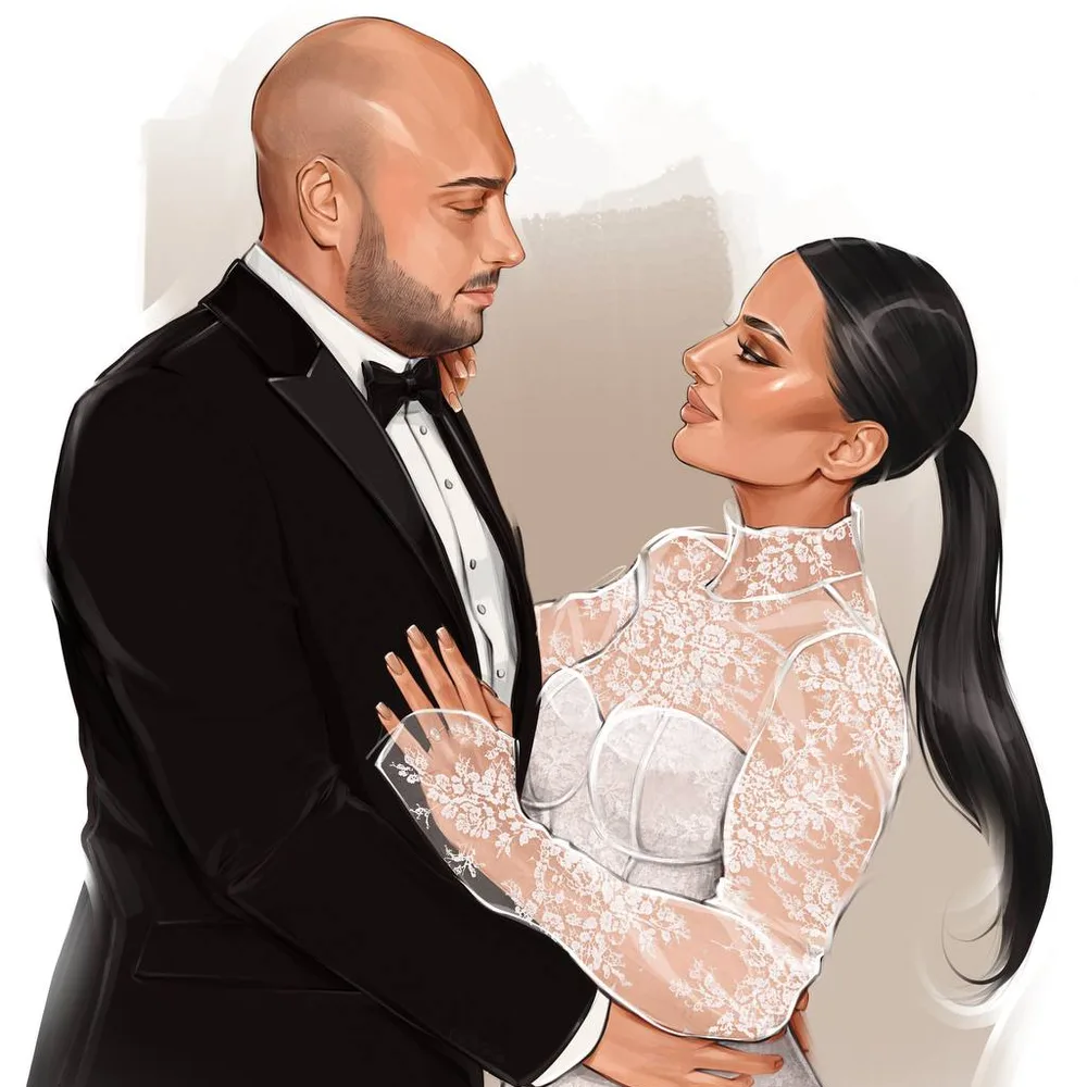 Elegant Custom Digital Portraits and Illustrations - Image 1