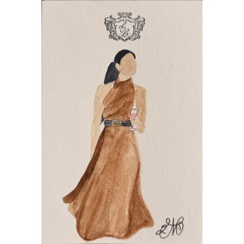Watercolor Guest Portraits by Melody - Thumbnail 15
