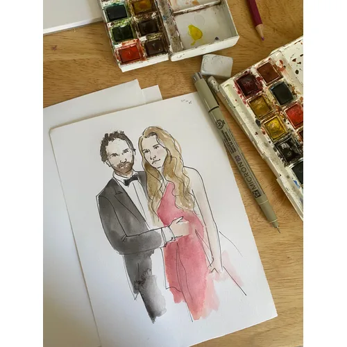 Bold & Expressive Guest Illustrations by Lucy - Image 1