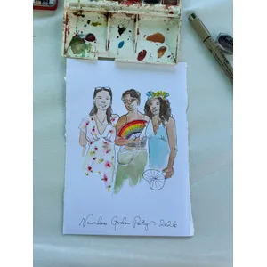 Bold & Expressive Guest Illustrations by Lucy - Thumbnail 5
