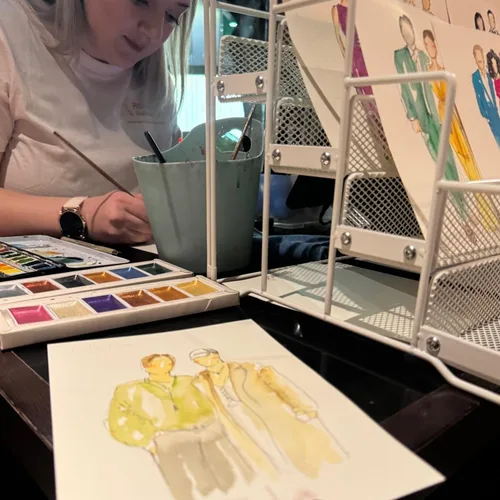 Memorable Wedding Guest Illustrations by Roxana - Thumbnail 7