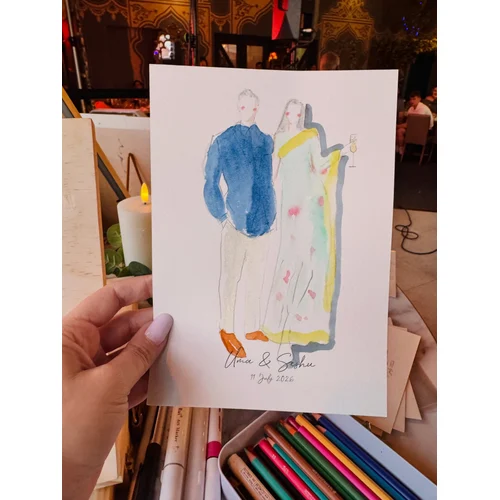 Live Guest Illustrations by Roxana — Three Styles - Thumbnail 17