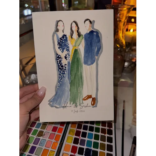 Live Guest Illustrations by Roxana — Three Styles - Thumbnail 12