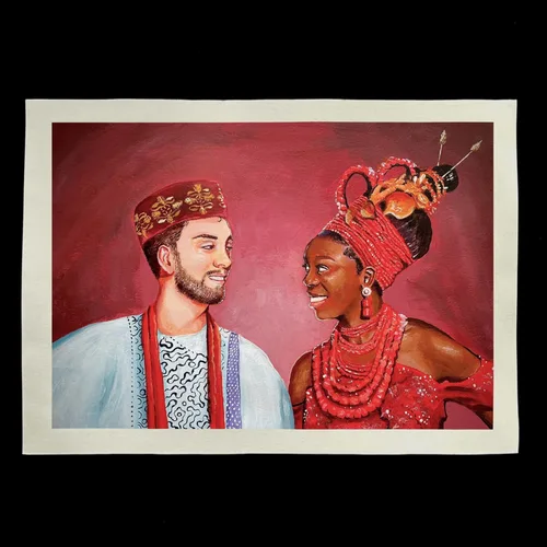Inclusive Live Wedding Painting by Maddy - Thumbnail 18