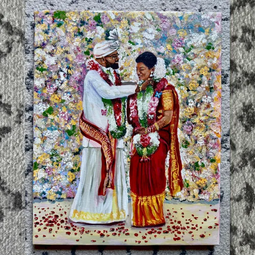 Inclusive Live Wedding Painting by Maddy - Thumbnail 13