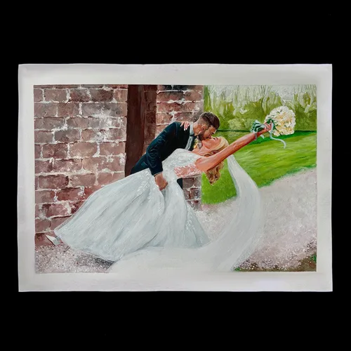 Inclusive Live Wedding Painting by Maddy - Image 1