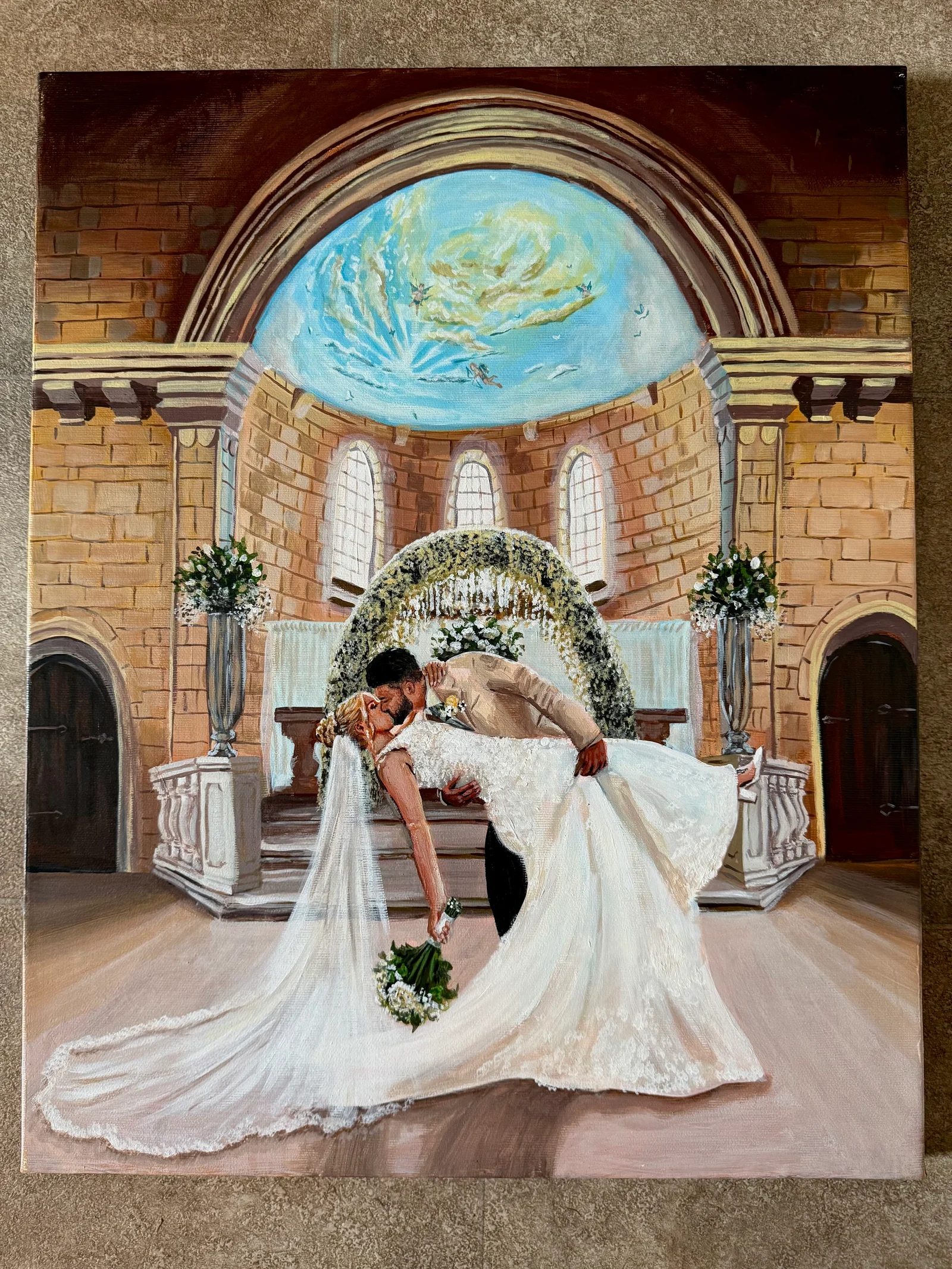 Inclusive Live Wedding Painting by Maddy - Image 1