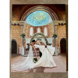 Inclusive Live Wedding Painting by Maddy - Thumbnail 1