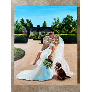 Inclusive Live Wedding Painting by Maddy - Thumbnail 4