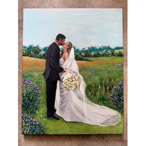 Inclusive Live Wedding Painting by Maddy - Thumbnail 6