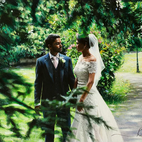 The Ultimate Expression of Love - Wedding Portrait Commission - Thumbnail 7