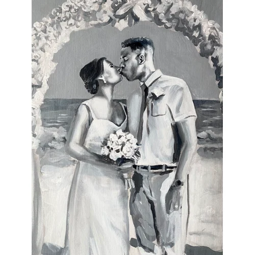 Ady & Rachael ~ Their beautiful wedding in sunny Cyprus is captured in timeless black and white, celebrating the warmth, romance and unforgettable setting of their special day.