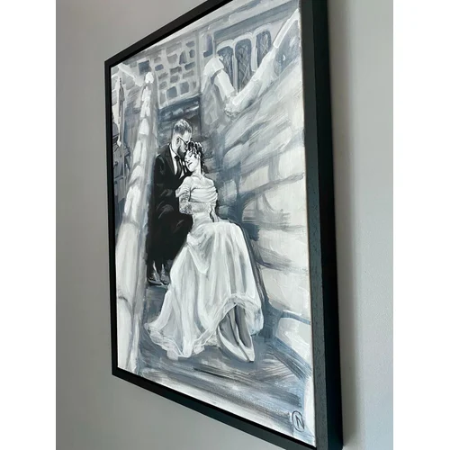 Framing ~ Every painting is professionally framed to complement the artwork and create a beautiful, finished presentation.