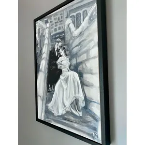 Framing ~ Every painting is professionally framed to complement the artwork and create a beautiful, finished presentation.