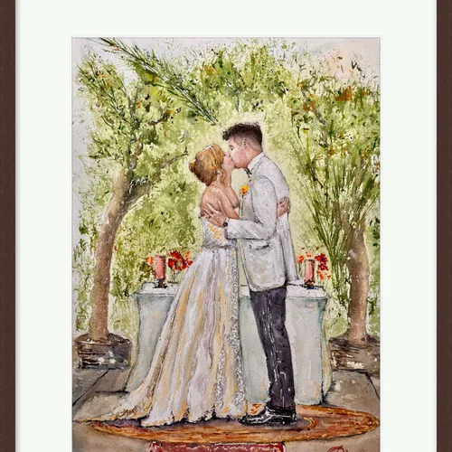 Live Wedding Painting by Patrick - Thumbnail 6