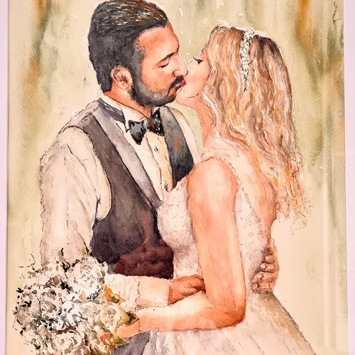 Live Wedding Painting by Patrick - Thumbnail 9